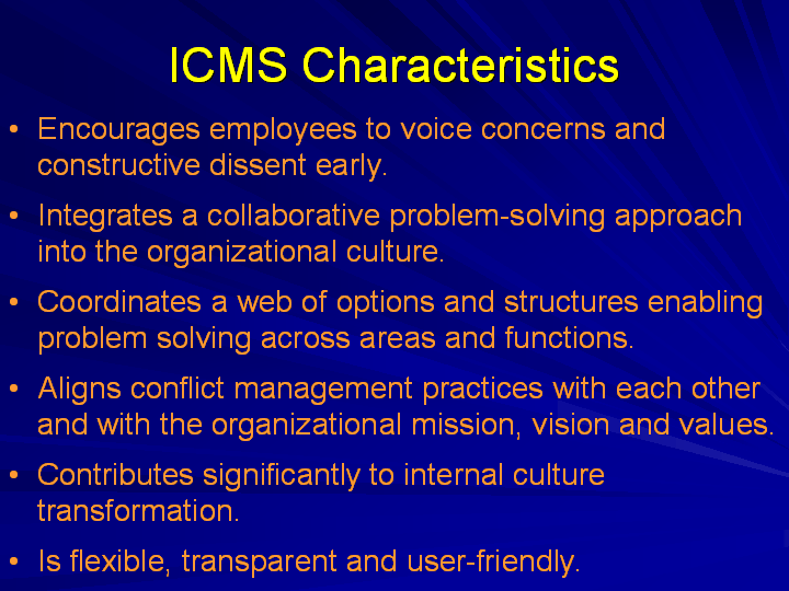 Characteristics of Integrated Systems